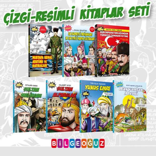 ÇİZGİLERLE TÜRK TARİHİ 7 KİTAP