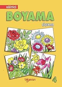 Eğitici Boyama Çiçekler-4