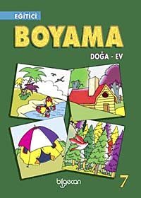 Eğitici Boyama Doğa Ev-7